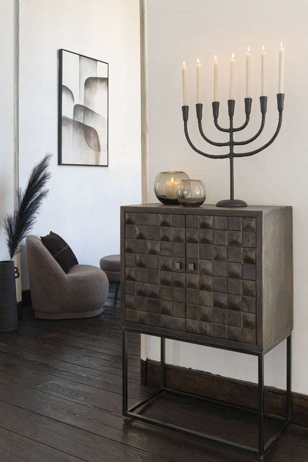 Handcrafted cabinet Pino Authentic craftsmanship meets functional design