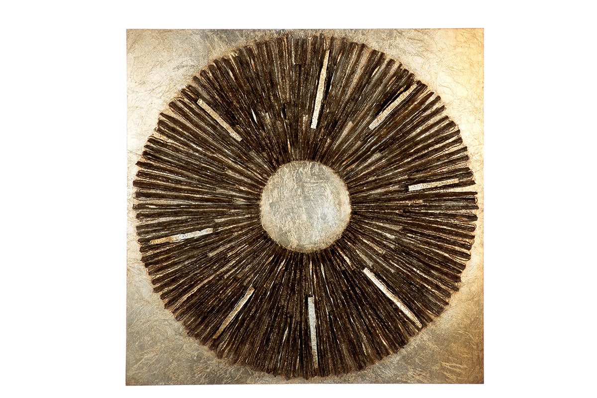 Bild Altinoh Holz Kunstharz champagnerfarben goldfarben