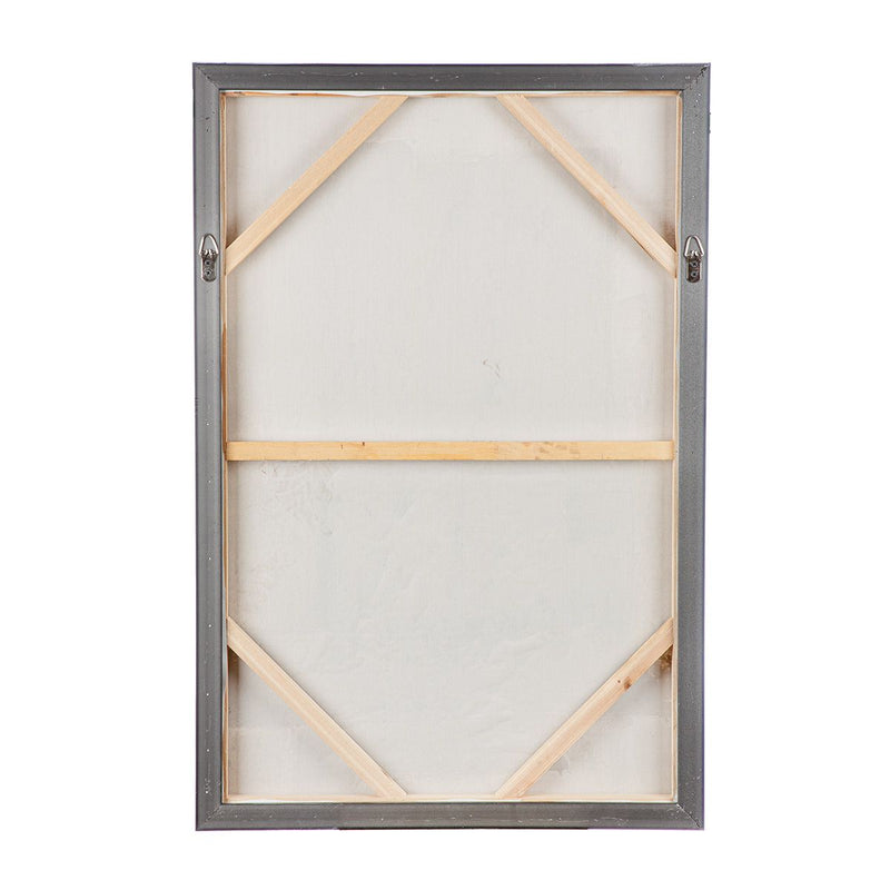 Abstract picture Narvik with gold frame, 91 x 61 cm