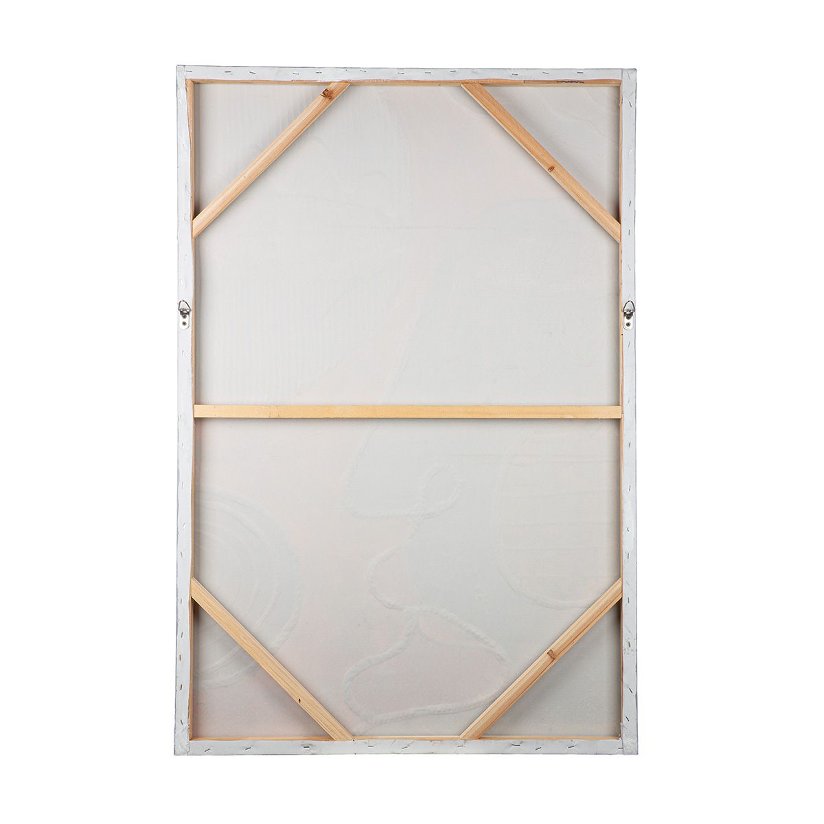 Wall picture Visage face motif canvas multicolored 80x120cm abstract