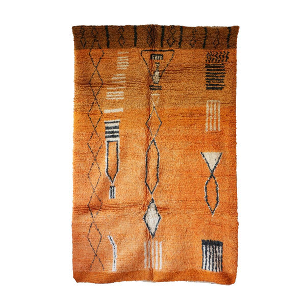 Marokkanischer Berberteppich aus reiner Wolle, 170 x 271 cm