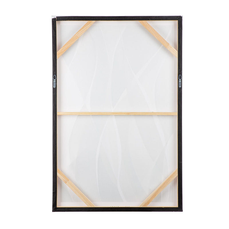 Wall picture Yesil made of pine wood with abstract motif