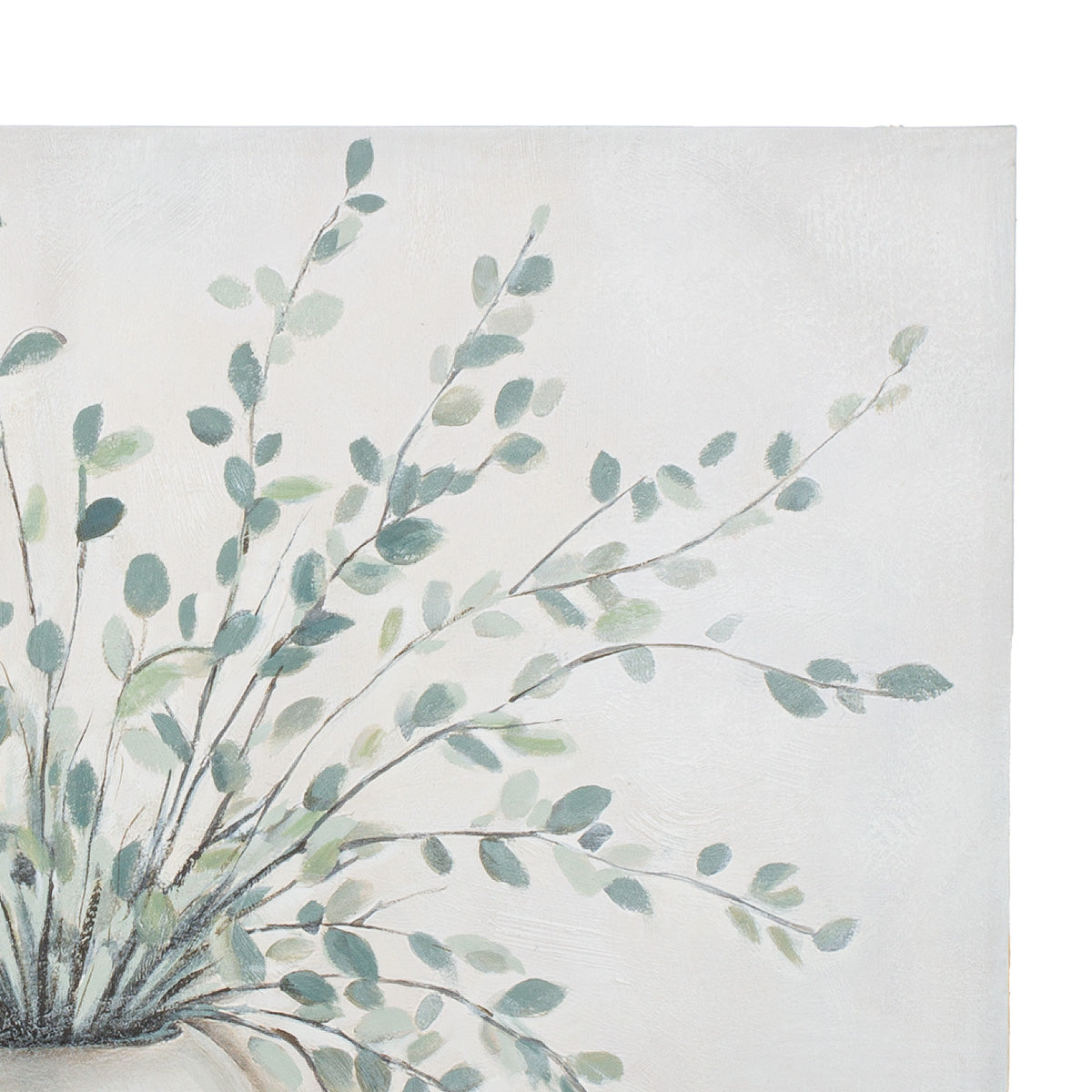 Bild Vase mit Eukalyptus 120x80cm