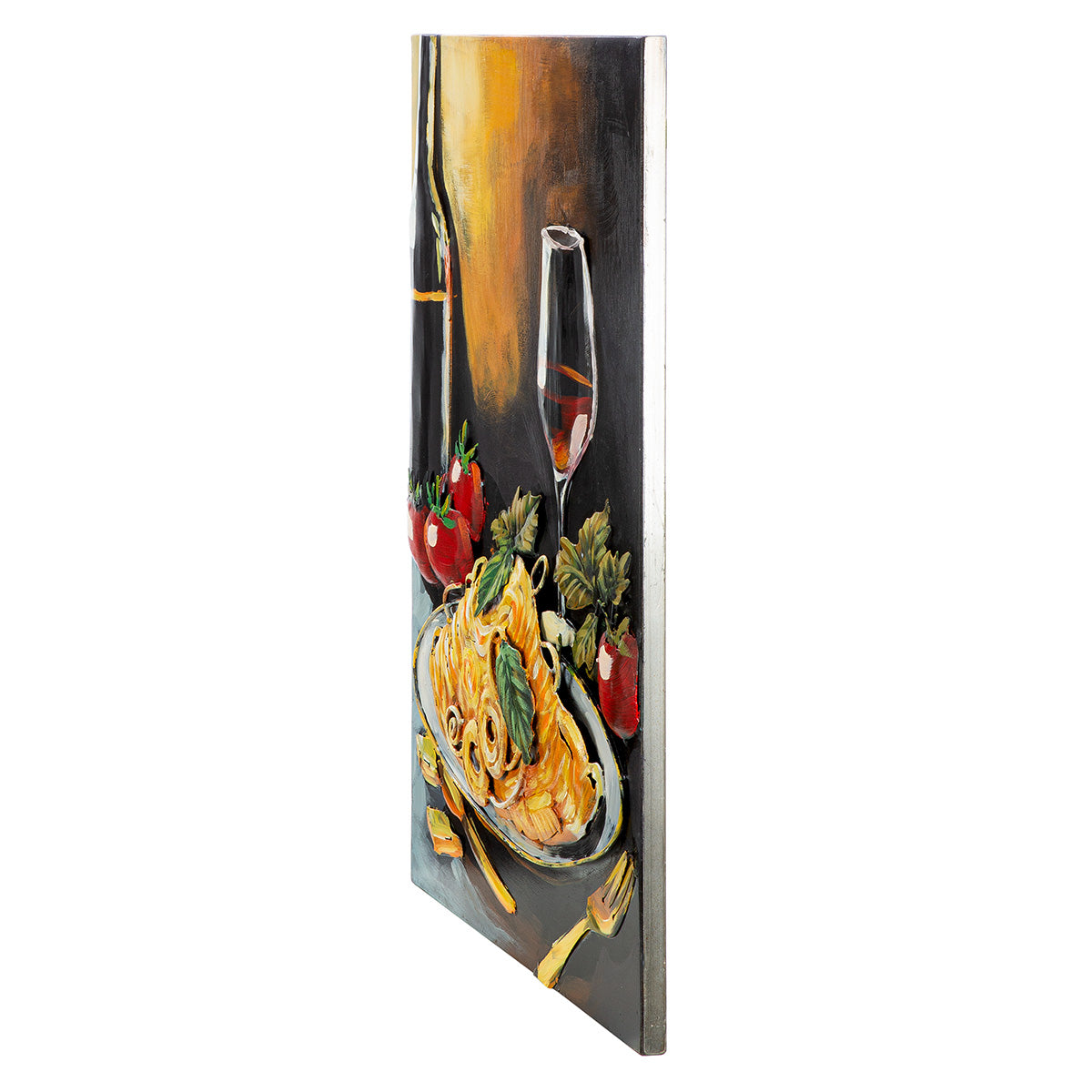 Bild 3D Pasta Club Küchenbild modern 2er Set