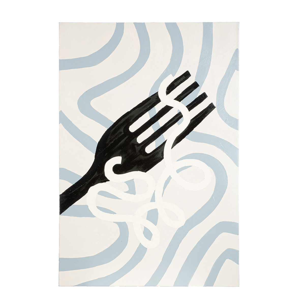 Bild Pasta Club Wandbild Linienkunst modern minimalistisch