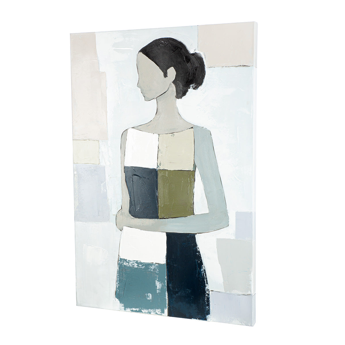 Bild Janina Frauenportrait modern Leinwandbild