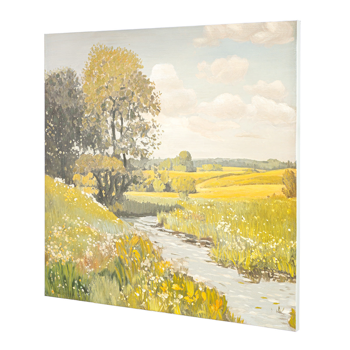 Bild Quiet Stream Landschaftsgemälde modern Natur