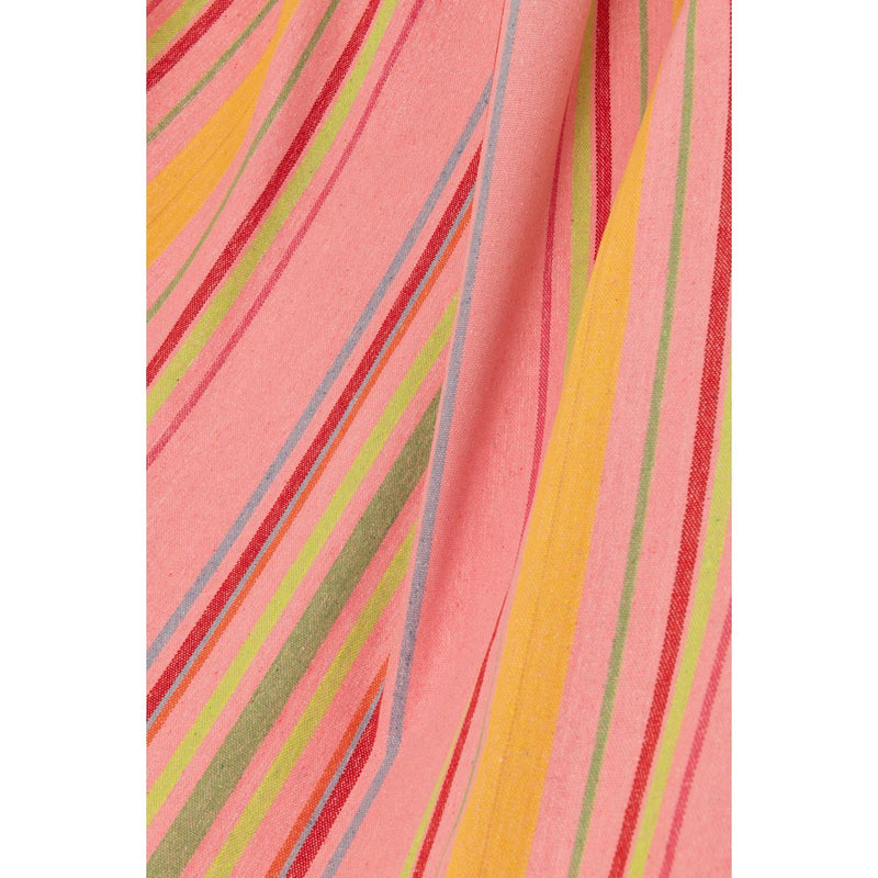Hangmat Strepen Katoen/Polyester Roze+Mix