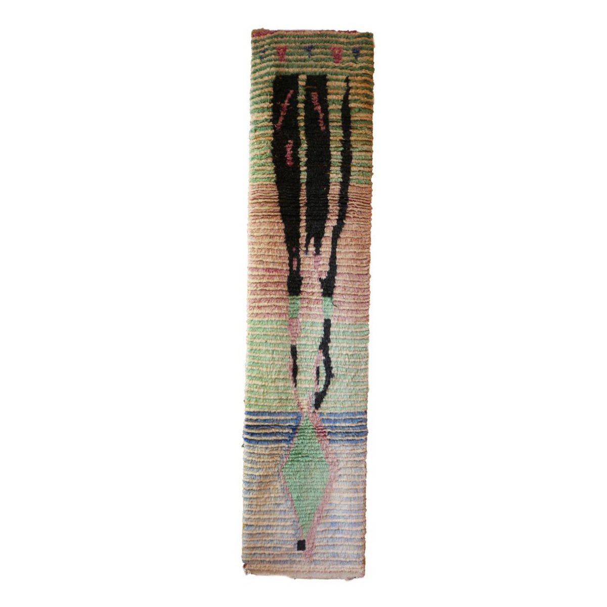 Flurteppich aus reiner Berberwolle, 70 x 301 cm