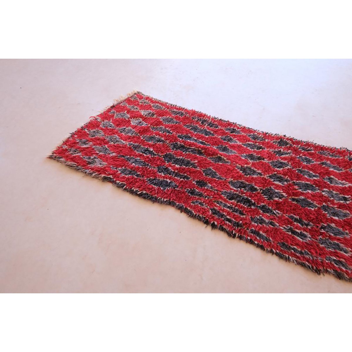 Marokkaner Berber Teppich reine Wolle 86 x 241 cm