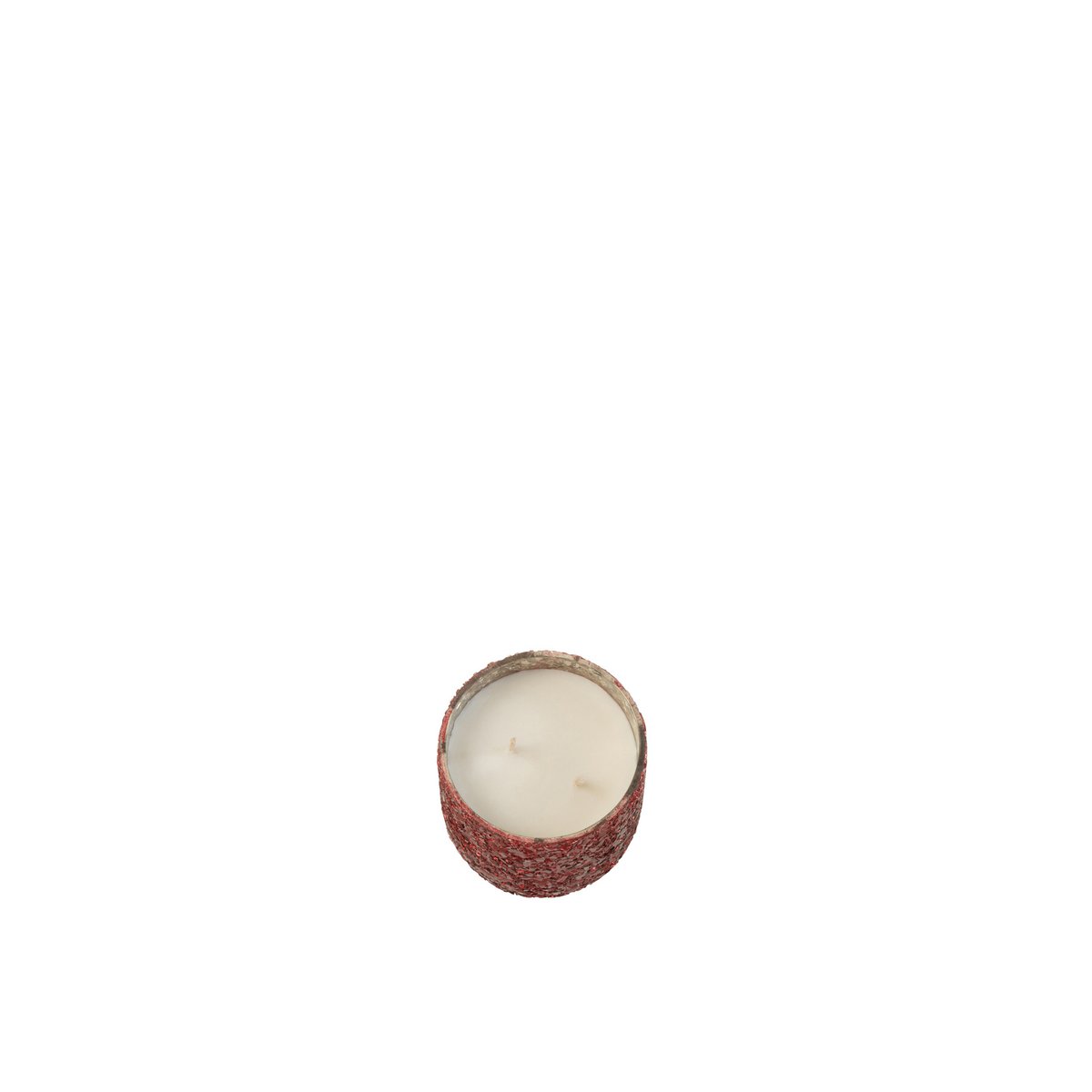 J-Line Duftkerze Luxuria – Berry Bliss – Glas – Rot – klein – 40U
