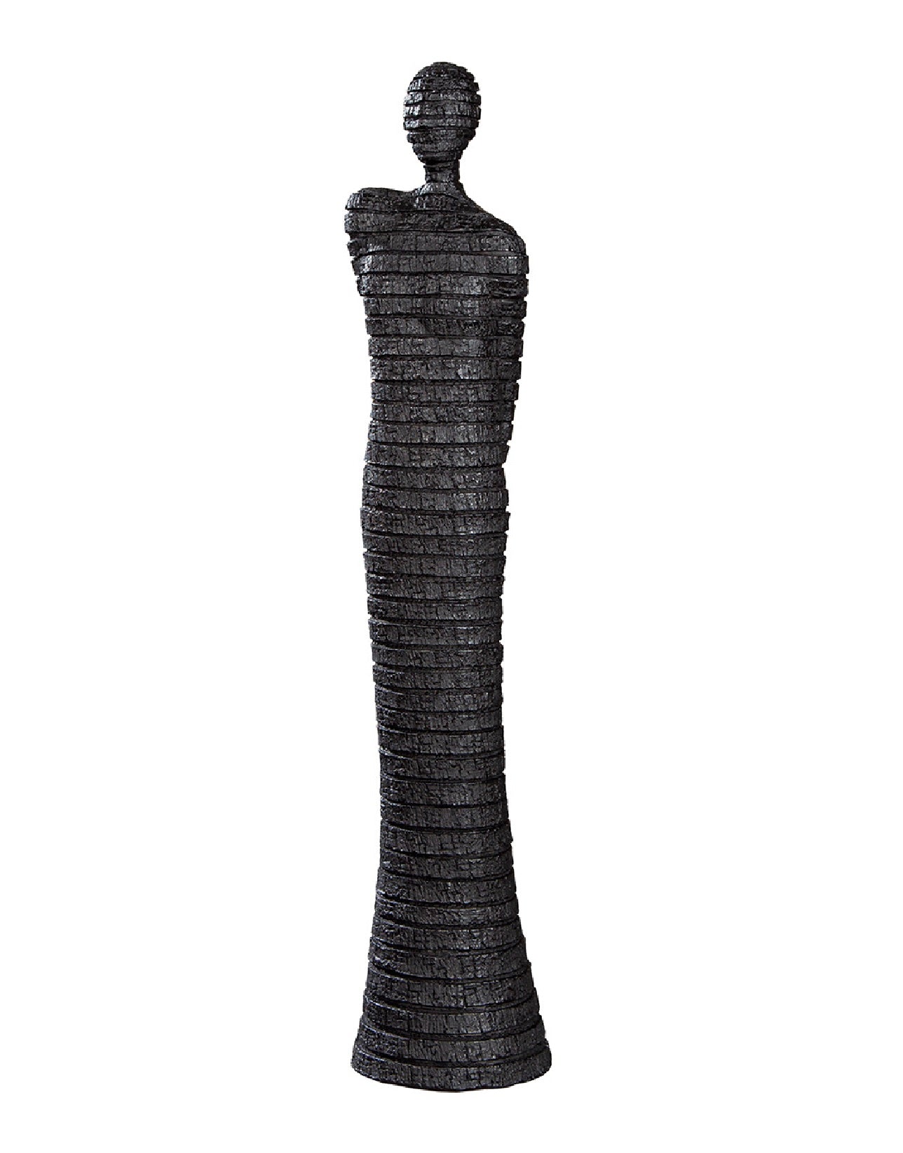 Dekofigur Set Lorion Paar Schwarz 48.5 cm