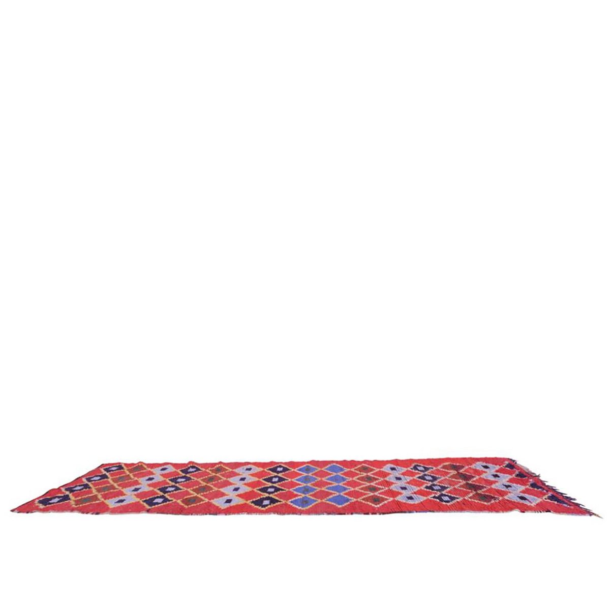 Vintage Tribal Berber Korridor Teppich 81 x 352 cm