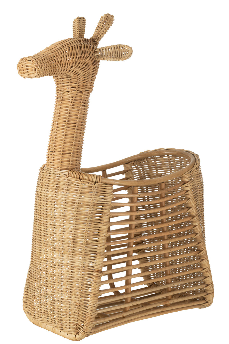 Giraffe Rattan Laundry Basket Exclusive Storage Solution