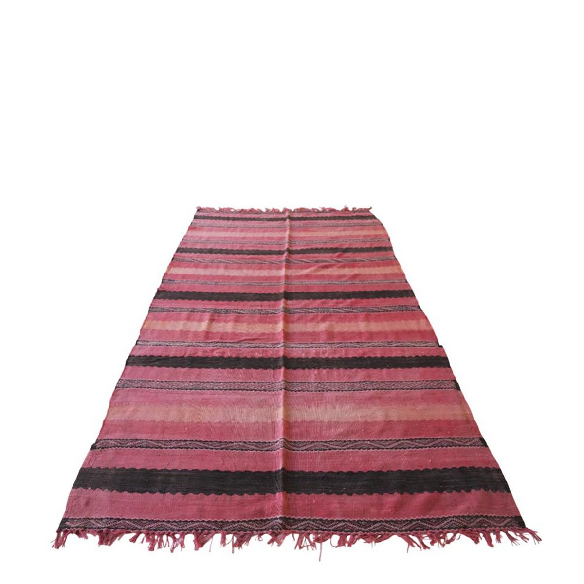 Marokkaner Berber Kilim reiner Wolle 144 x 253 cm Teppich