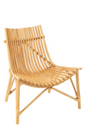Exquisiter Rattan-Stuhl in Schwarz oder Naturell Handgefertigte Eleganz trifft komfortables Design