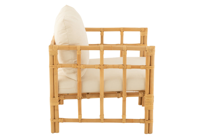 Elise Rattan Seating - Natural design in 1, 2 or 3 seats