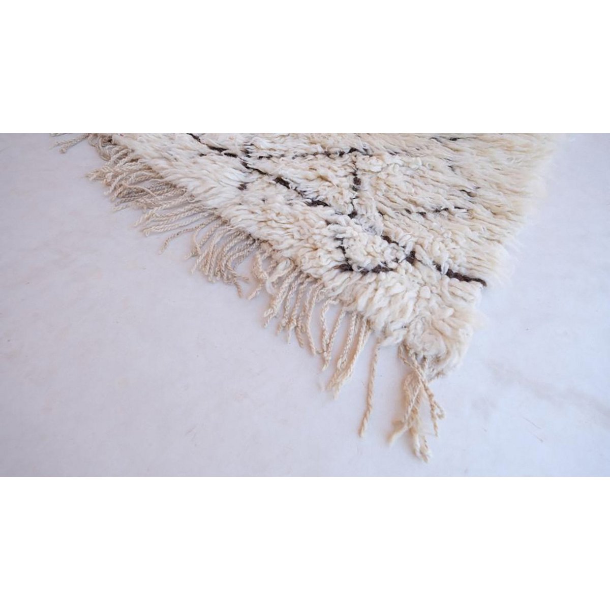 Marokkanischer Berber Teppich reine Wolle 175 x 217 cm