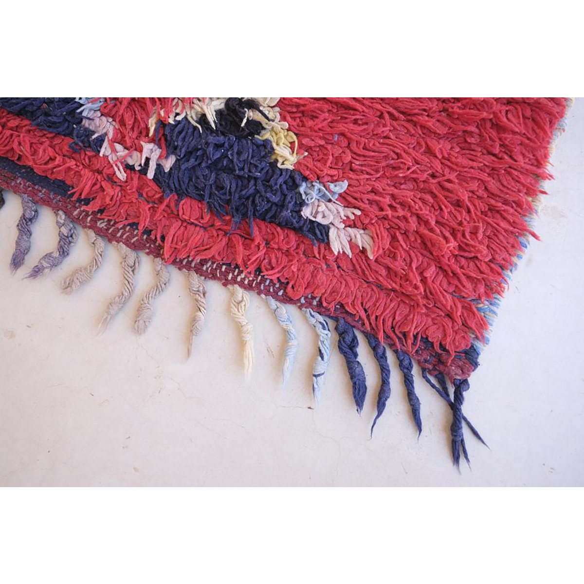 Vintage Tribal Berber Korridor Teppich 81 x 352 cm