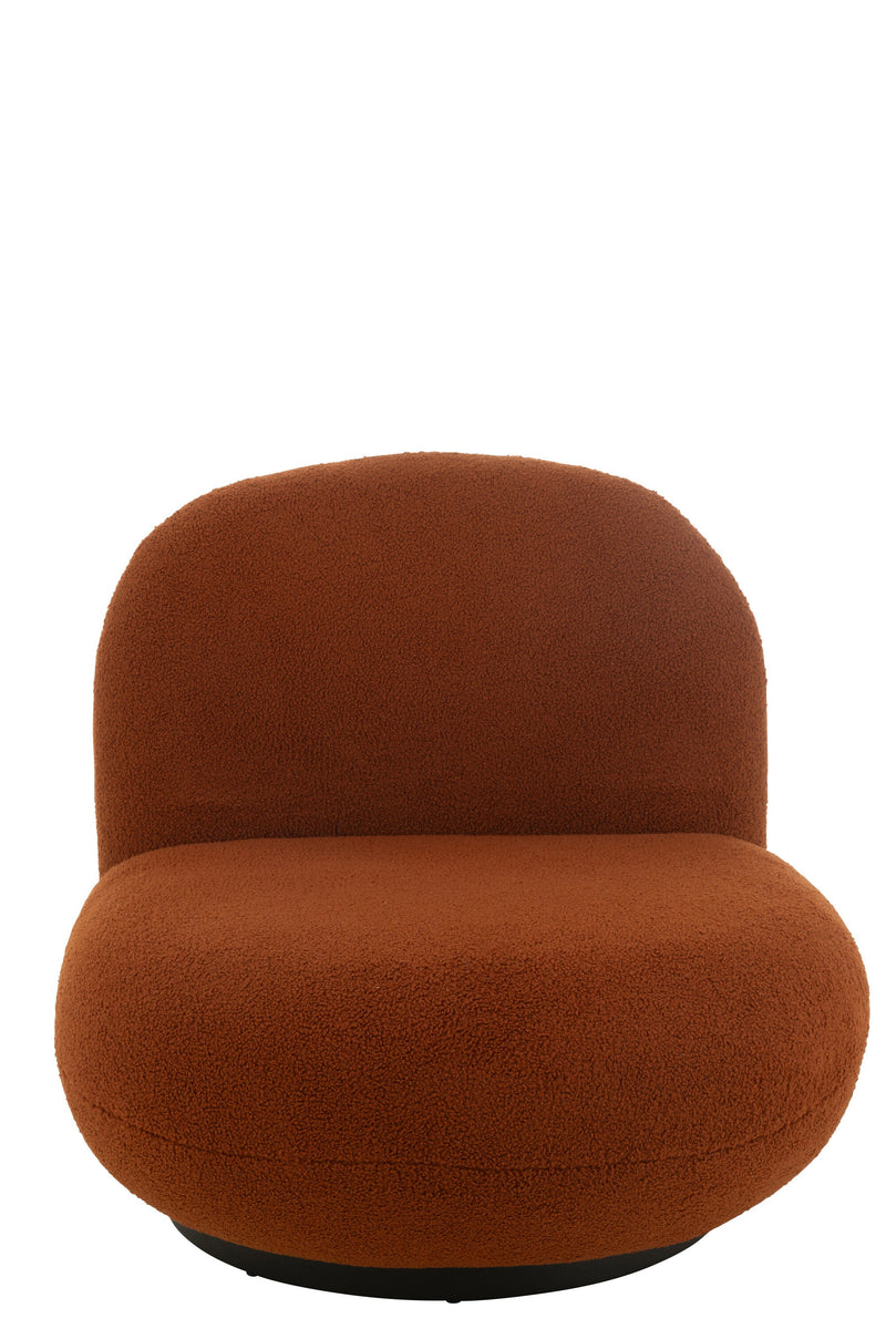 Lounge Sessel Schnee – Modell Aurora, Orange