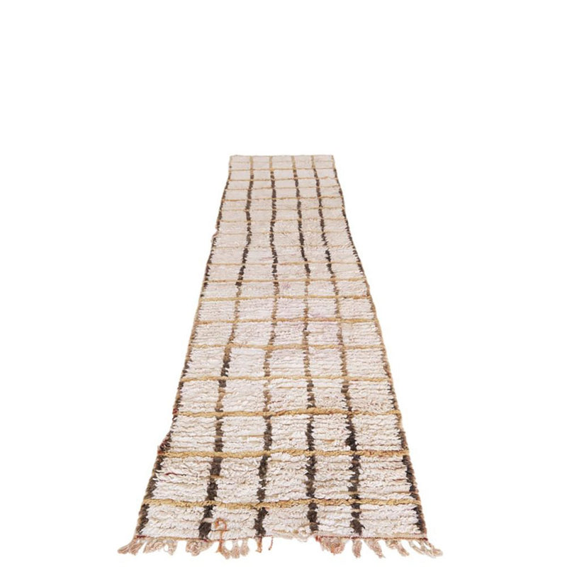 Vintage Berber-Flurteppich 94 x 338 cm