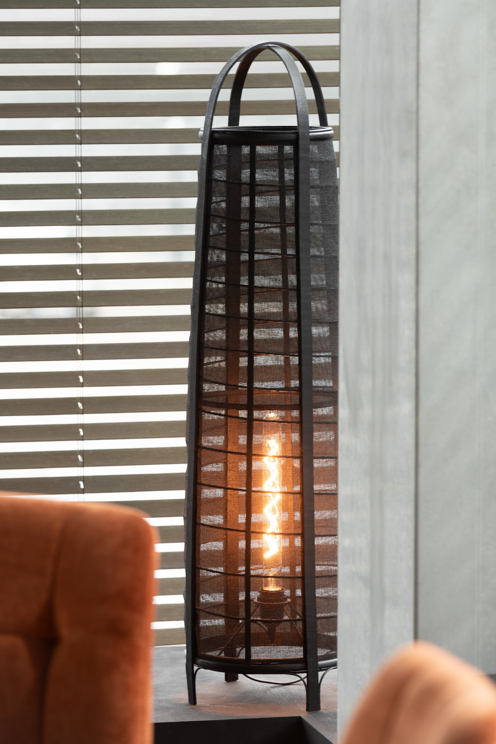 Bodenlampe Shade Schwarz