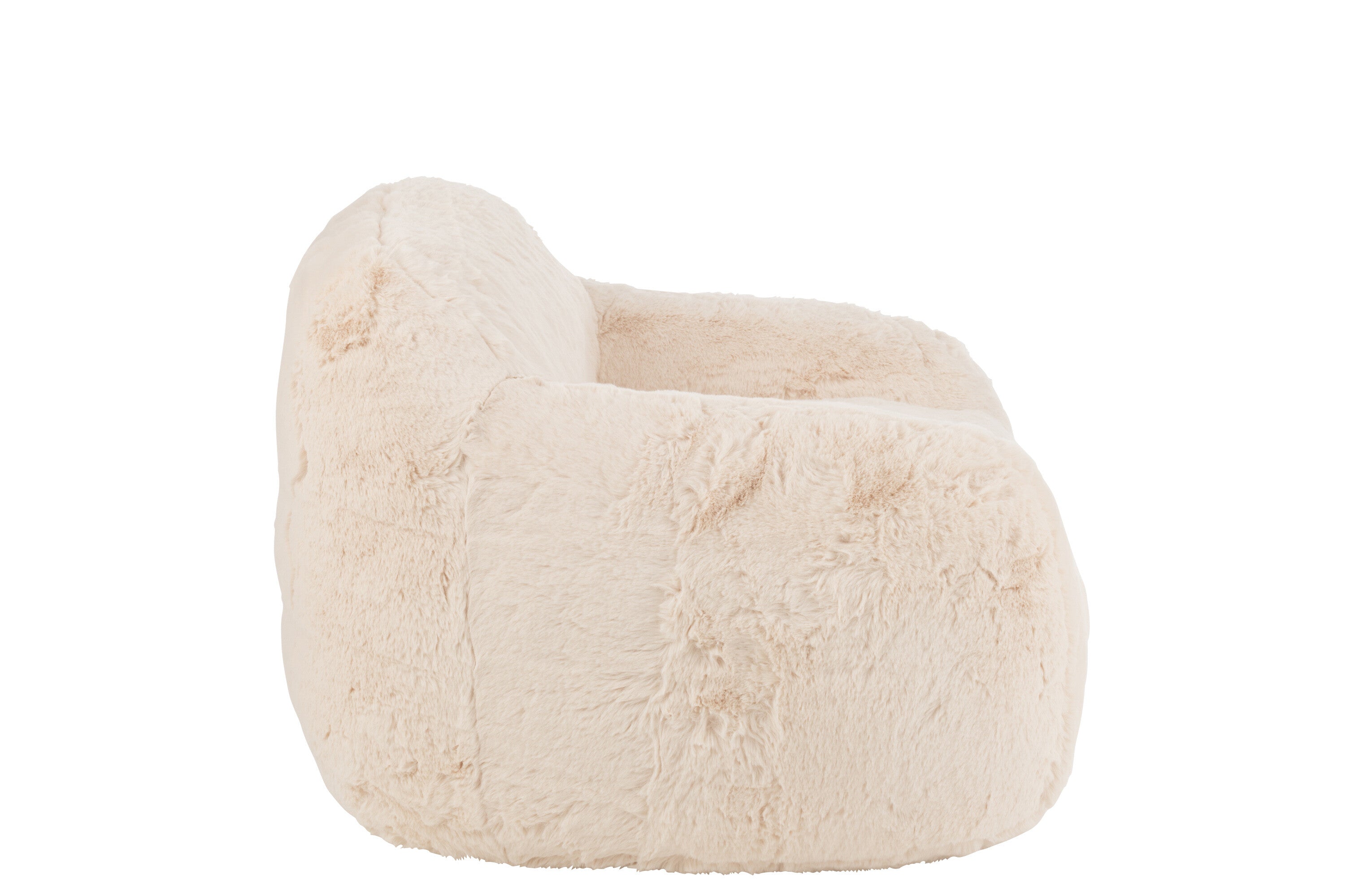Sofa Cutie Lounge Sessel Creme Beige Flauschoptik