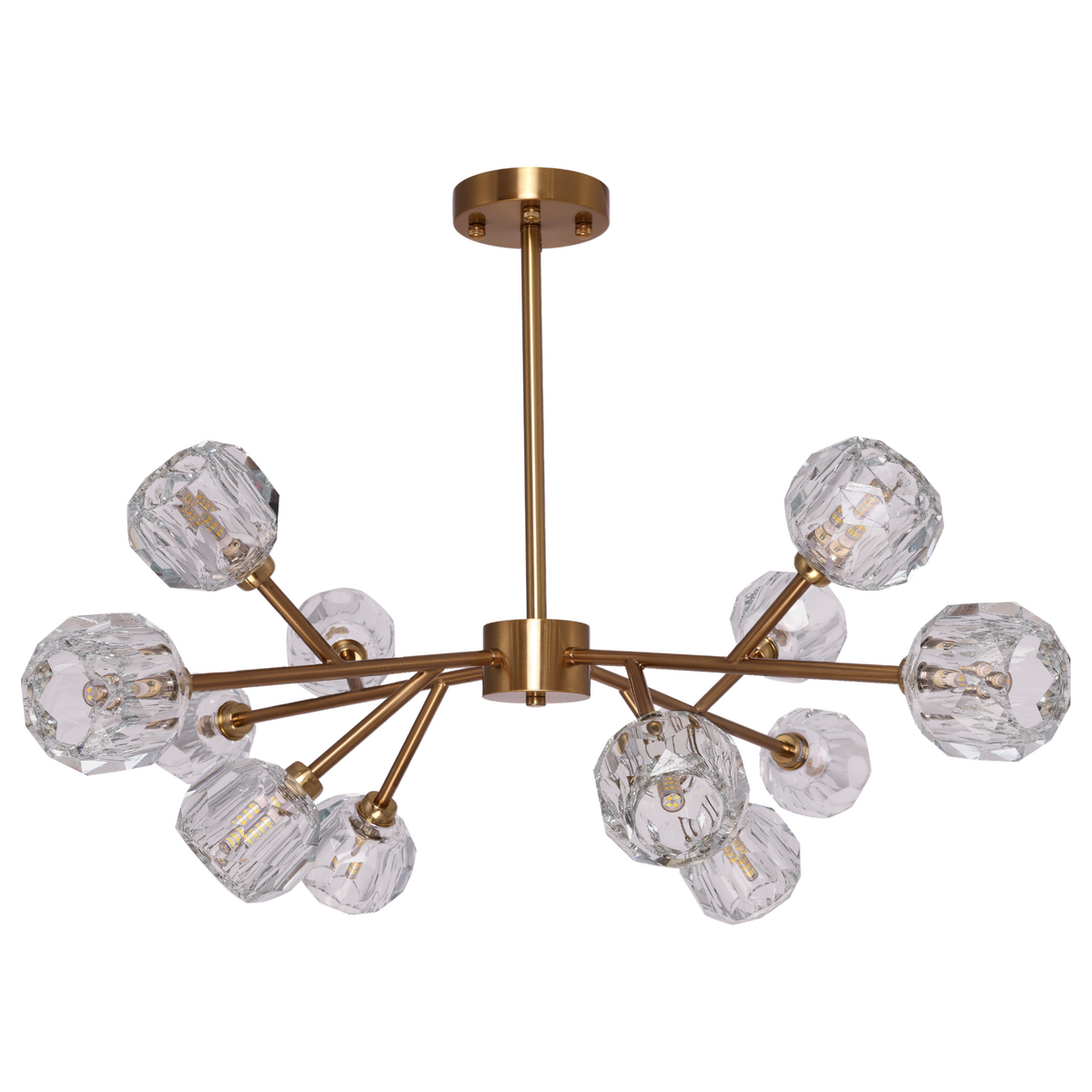 Hängeleuchte Rosy Kupfer Gold | 12 - 90 x 45 cm