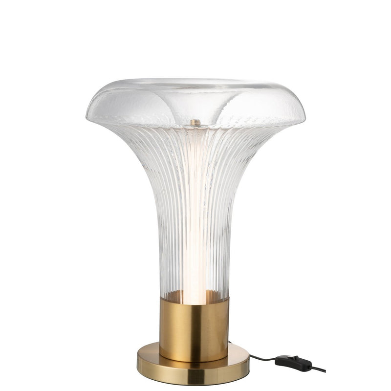 LED tafellamp Lumina Aura in goud design, 55 cm