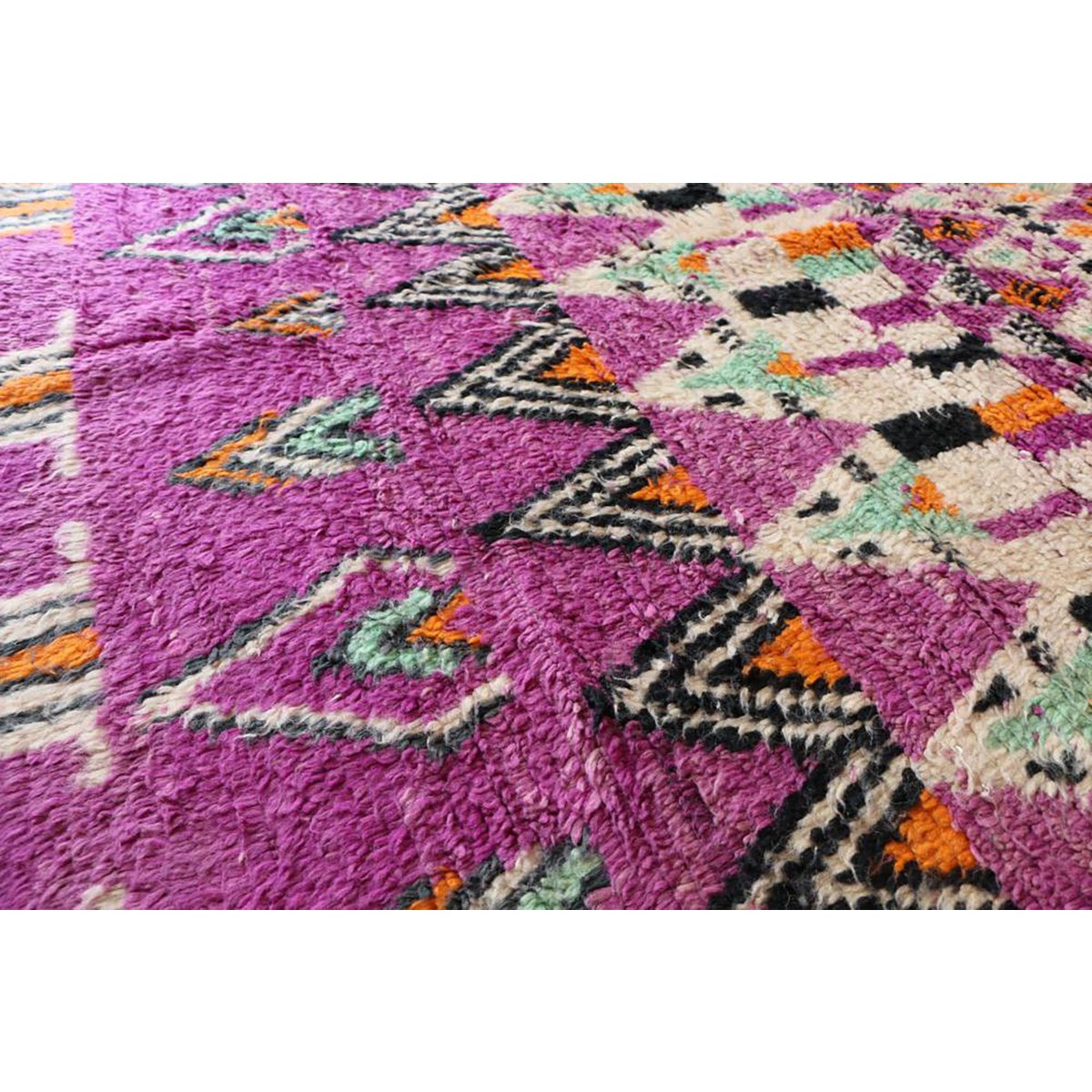 Zeitgenössische Wolle Berber Teppich 197 x 304 cm