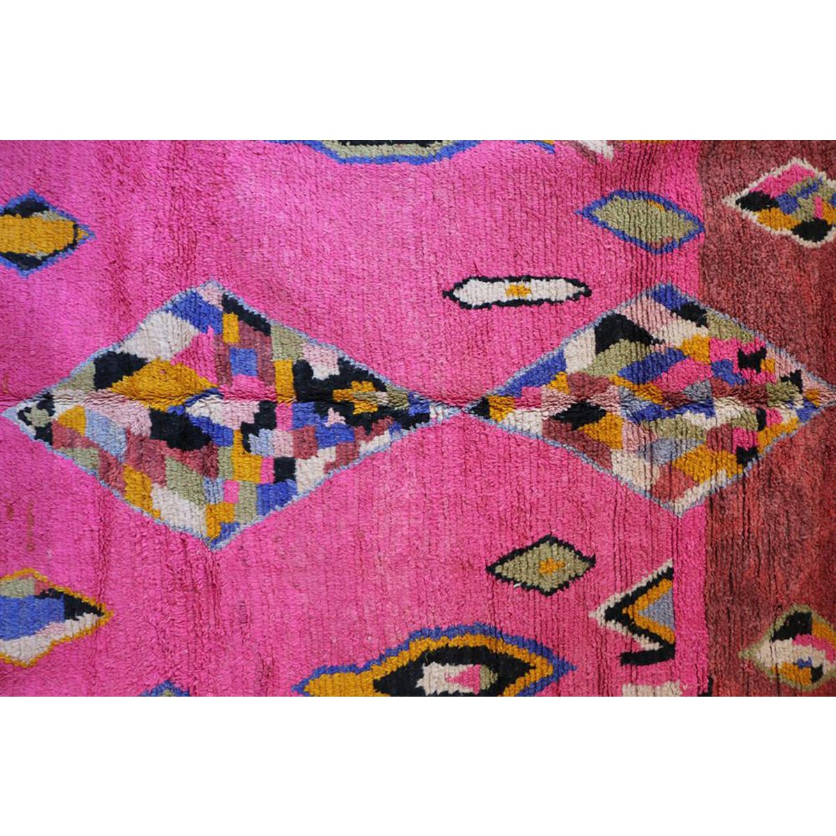 Berber Wolle Teppich Boujad 196 x 312 cm