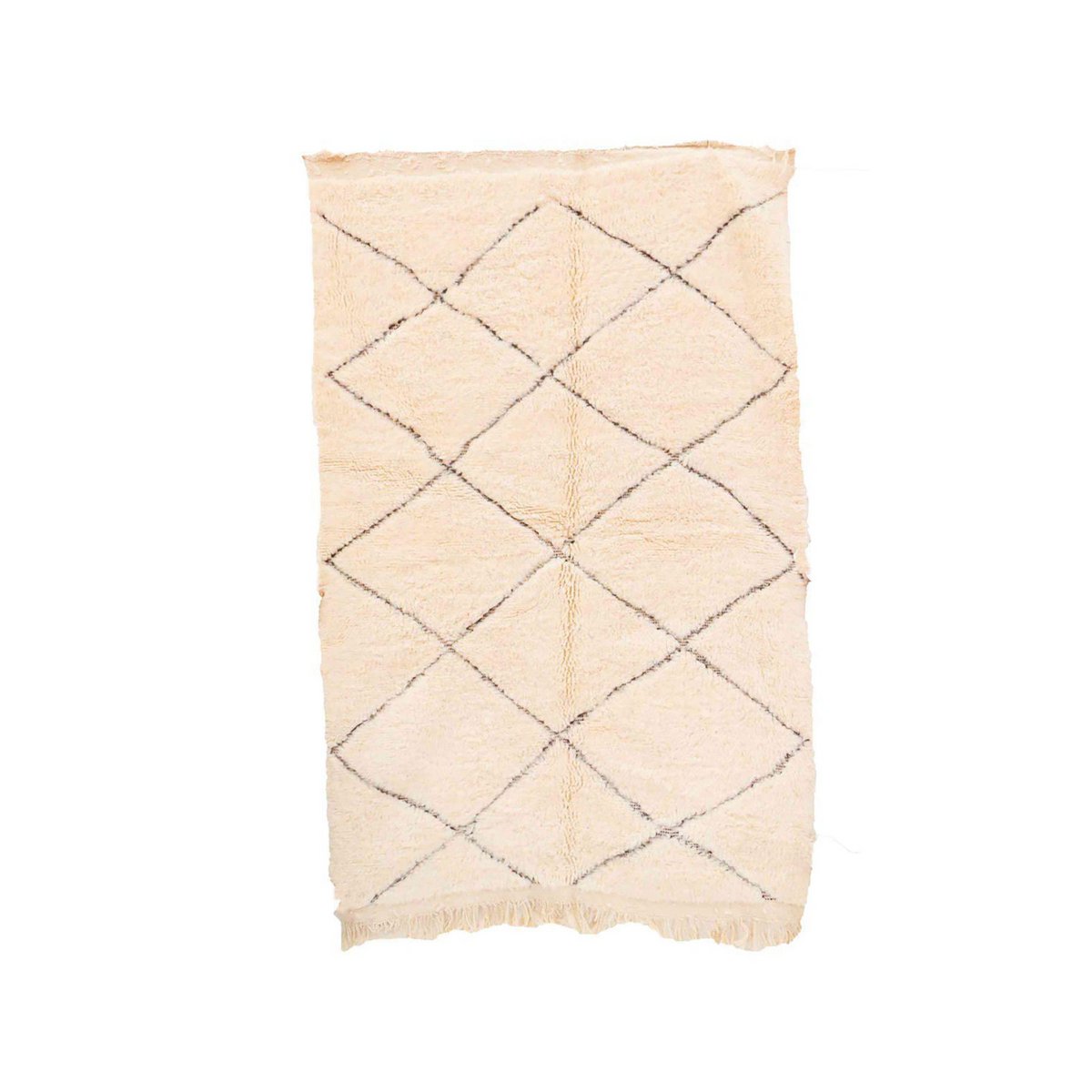 Marokkaner Berber Teppich reine Wolle 144 x 228 cm