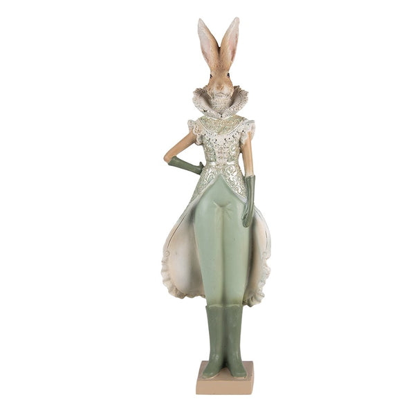 Sculpture Green, Polyresin 14x10x44 cm