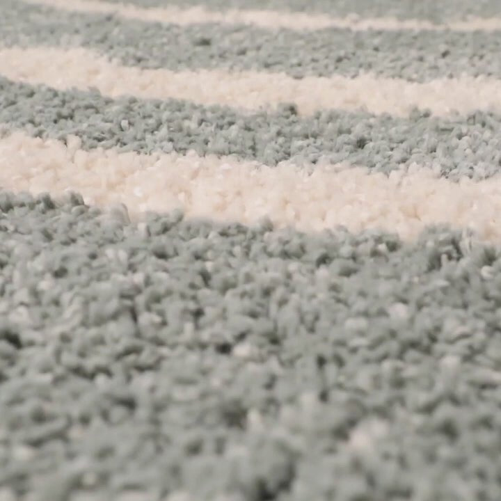 Tapis shaggy épais et confortable TIZI
