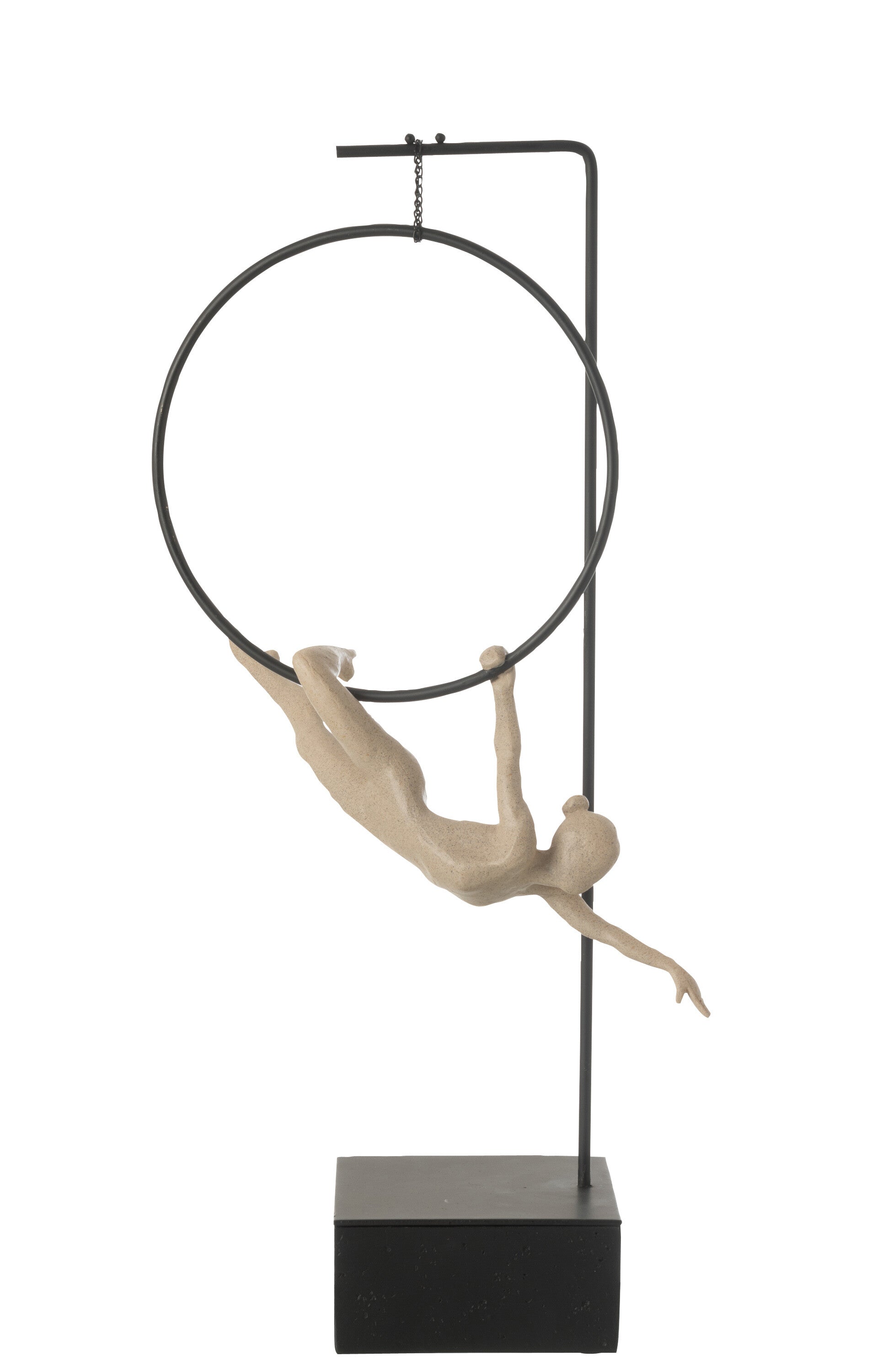 Dekofigur Turnerina Reifen Gamma Resin Beige Schwarz