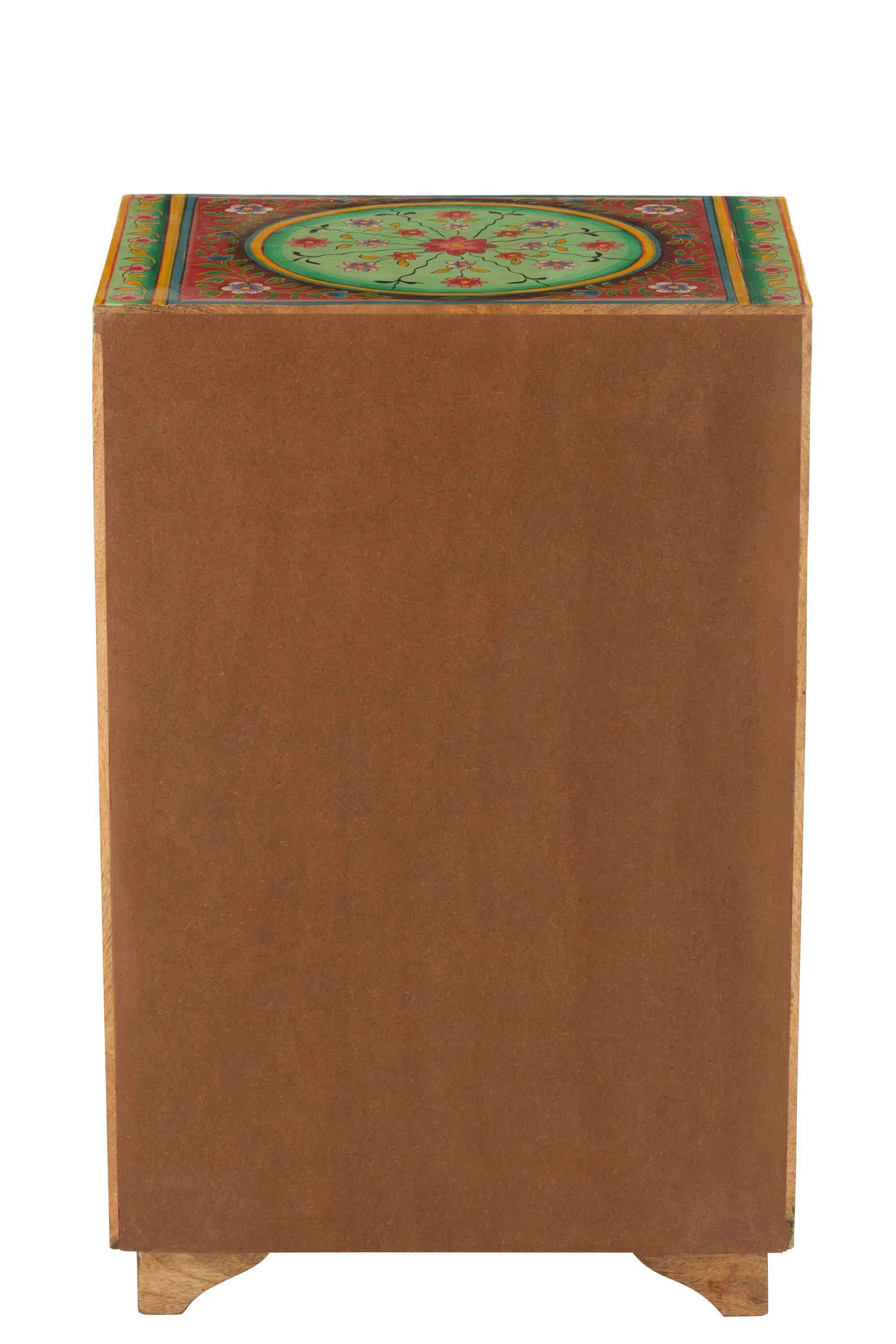 Mumbai cabinet with 7 drawers – Hand-painted unique piece made of mango wood