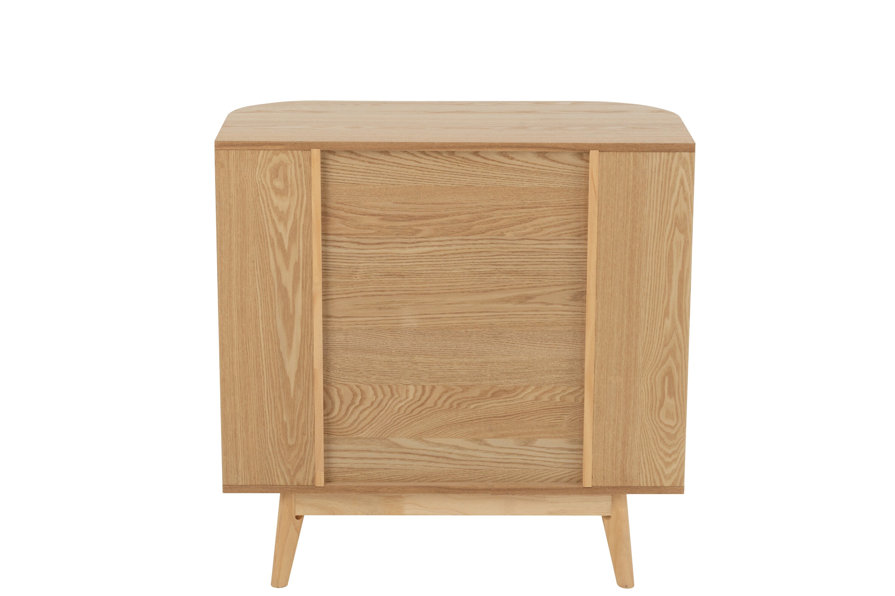 Schrank Rund MDF Kiefernholz Natur 80cm