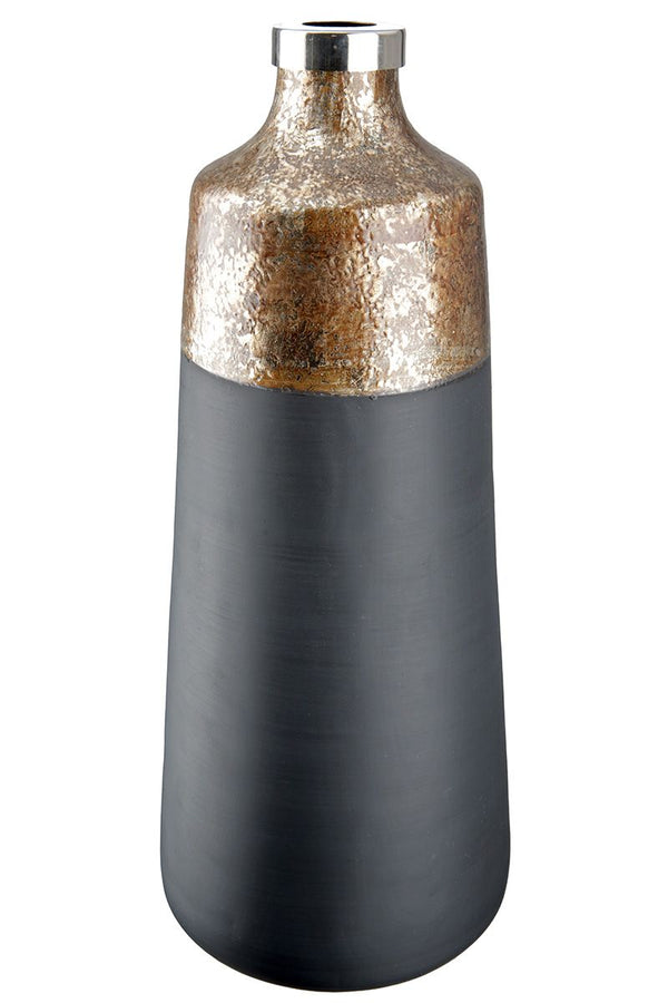 Conical glass vase 'Rustic' - a touch of elegance and naturalness