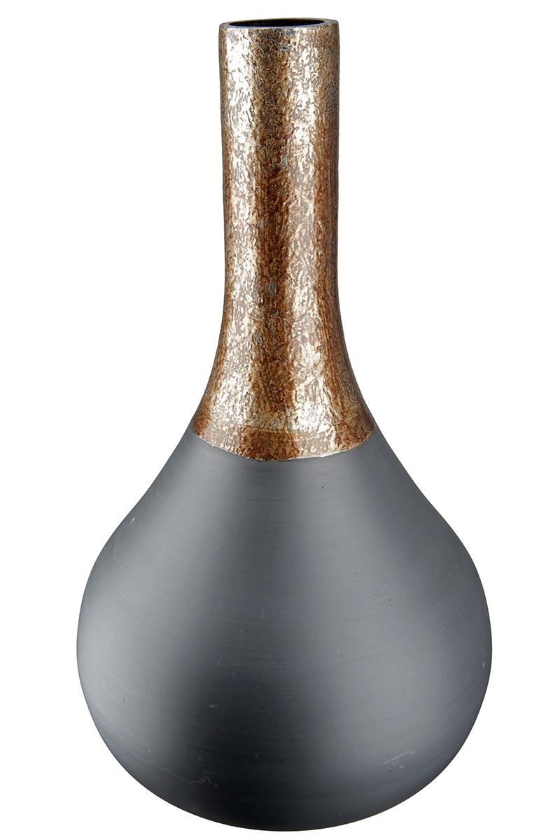 Stylish glass vase 'Rustic' - modern elegance meets rustic flair
