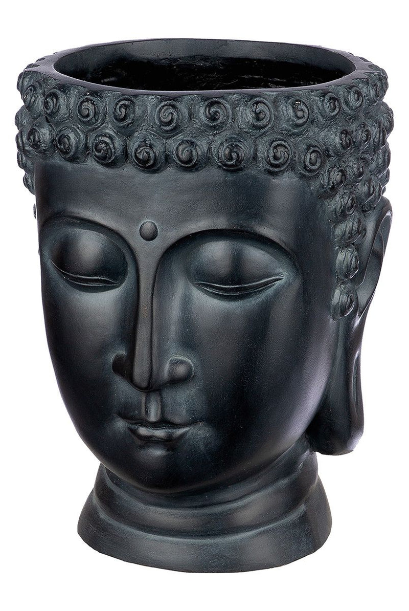 Fiberglas Magnesia 3er Set Buddha Pflanztöpfe - Exquisite Dekoration für Ihren Garten