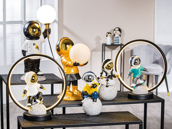 6-piece assortment light figure astronaut Apollo series
