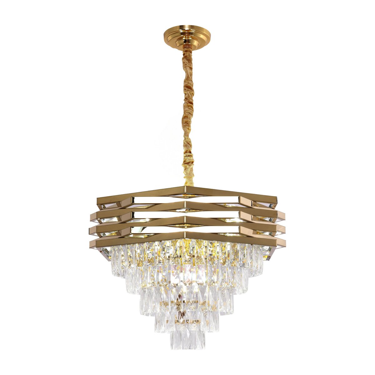 Kristallgoldlampe | 60 cm
