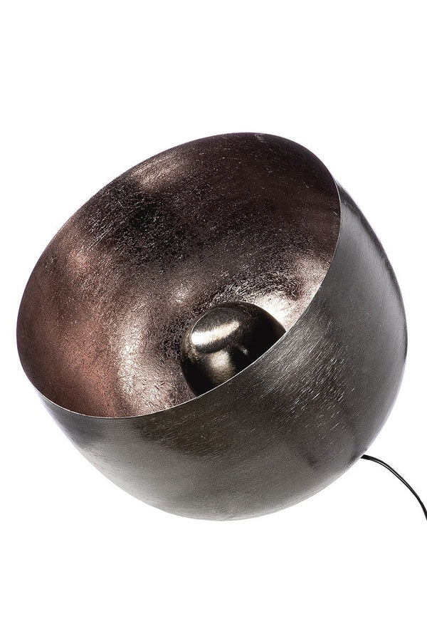 Silberne Bodenlampe 'Meteo' - Eleganz trifft auf modernes Design 47cm