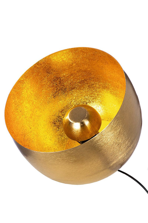 Metal floor lamp "Meteo" in gold/brass look - a touch of luxury for your interior 35cm