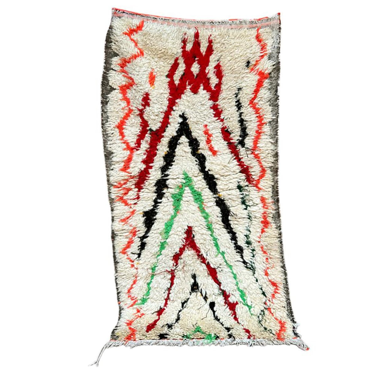 Marokkaner Berber Teppich reines Woll 80 x 150 cm