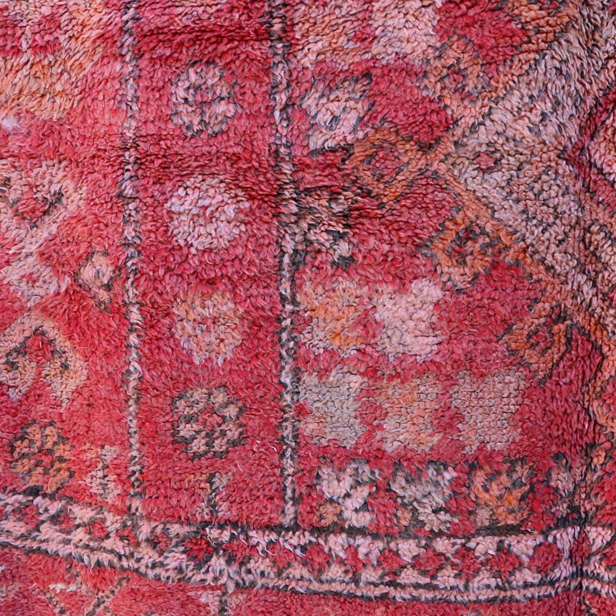 Marokkaner Berber Teppich reine Wolle 182 x 335 cm
