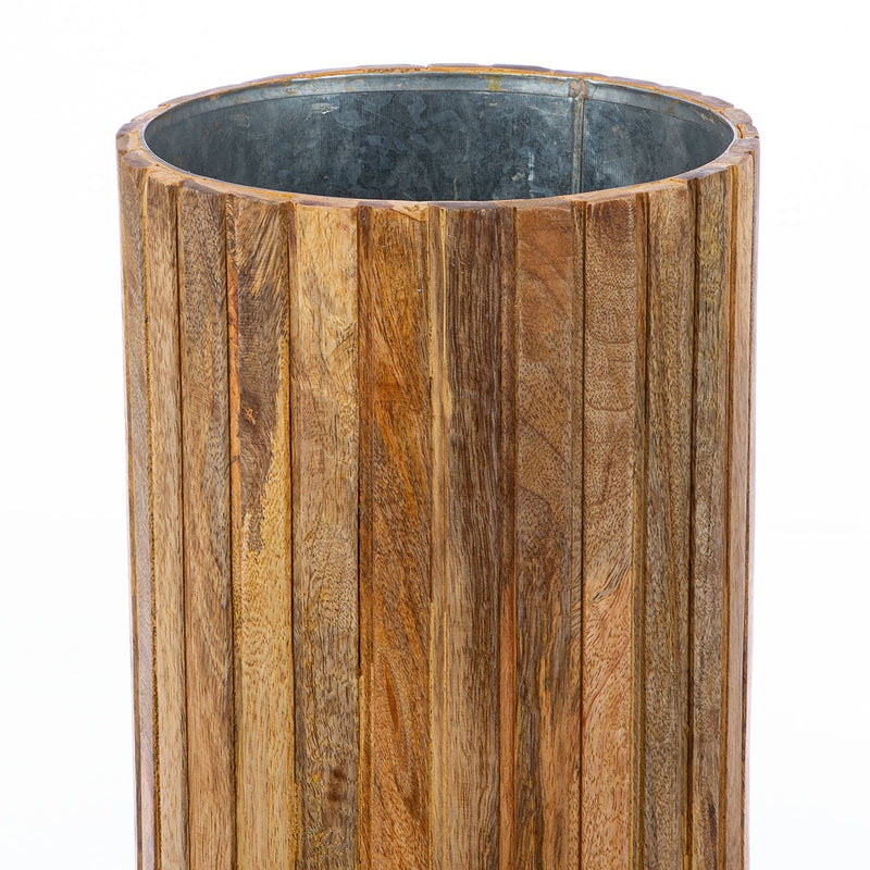 Planter set Selene XXL made of mango wood