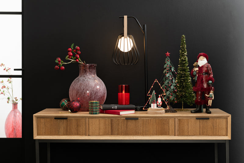 Elegante Tischlampe Ignes im 2er-Set Stahl/Marmor Schwarz – Modernes Design & Hochwertige Verarbeitung