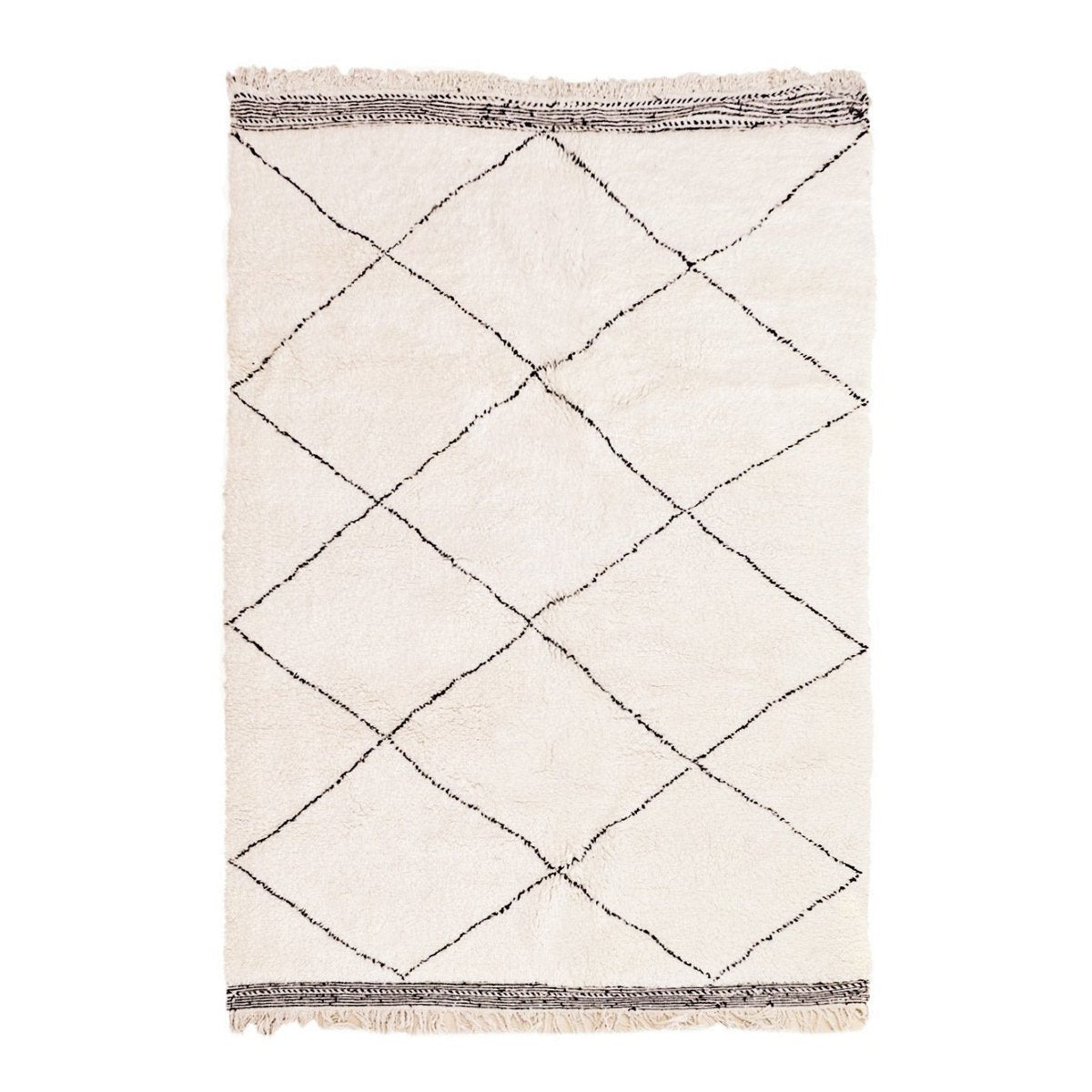 Marokkaner Berber Teppich reiner Wolle 210 x 300 cm