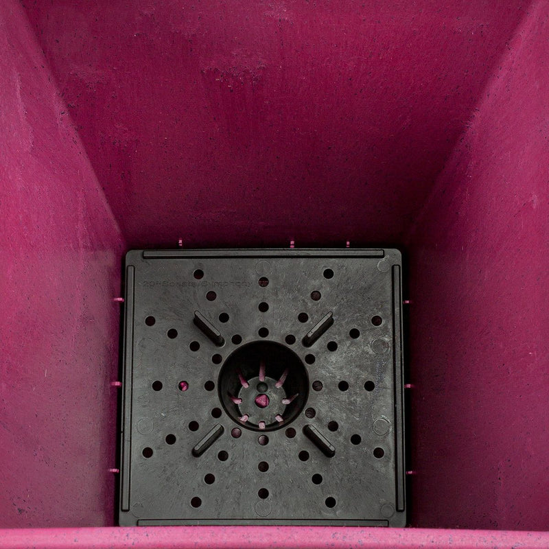 Planter Sonata Plastic Recycled with Water Reservoir 50 cm